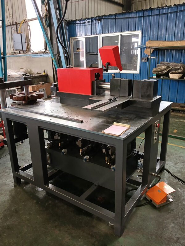 PMX 303-O OPEN THREE STATION BUSBAR MACHINE